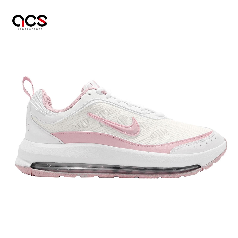 Nike 休閒鞋Wmns Air Max AP 女鞋白粉紅氣墊運動鞋避震CU4870-101