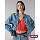 Levis 女款 真皮束口斜背包 / 簡約黑 product thumbnail 1