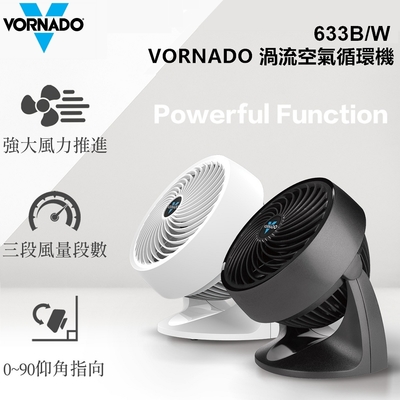 【vornado 沃拿多】渦流空氣循環機633w(適用坪數5-8坪)