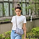 Kipling 輕灰蘇格蘭紋輕便斜背包-CELESTE T product thumbnail 1