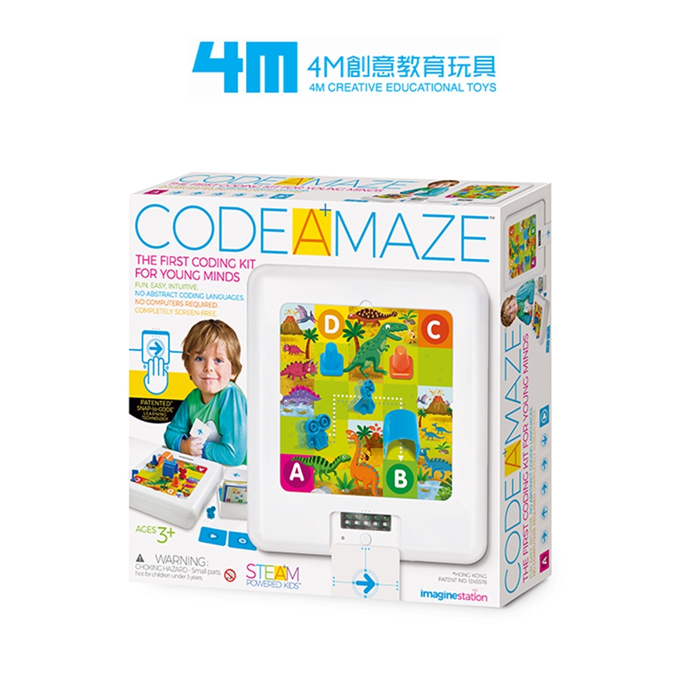 4M 程式編碼玩具 編碼迷宮遊戲組