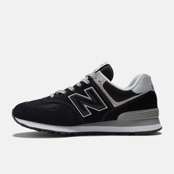 【NEW BALANCE】NB 574 復古 休閒鞋 運動鞋 黑灰 男鞋 D楦 - ML574EVB