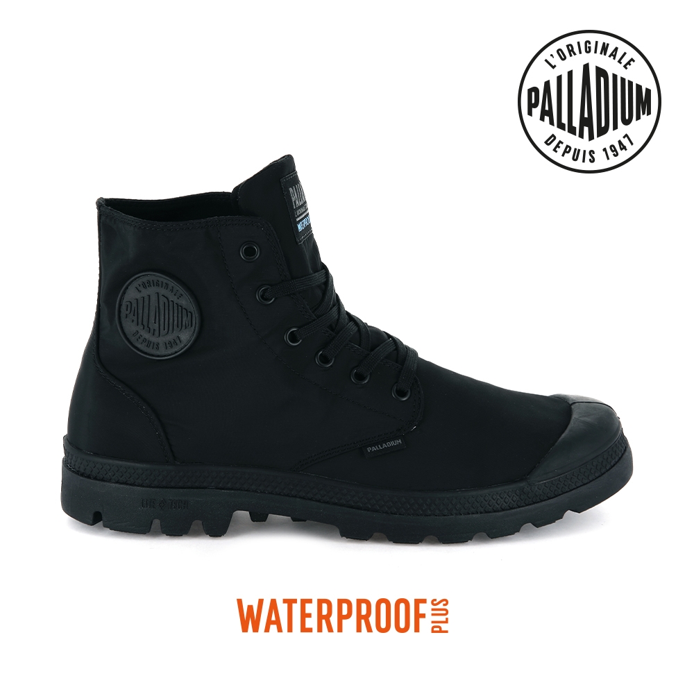 PALLADIUM PAMPA PUDDLE LITE+ WP+輕量防水靴-中性-黑