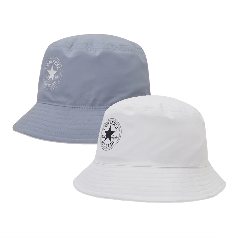 CONVERSE REVERSIBLE CP BUCKET HAT 漁夫帽 男帽 女帽 藍白 -10024855-A05