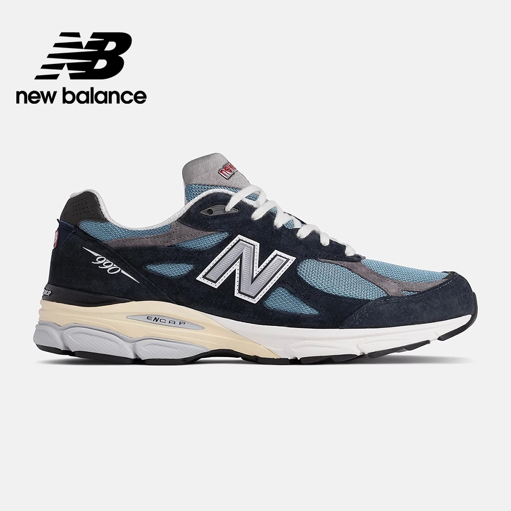 New Balance]美製復古鞋_中性_黑藍色_M990TE3-D楦| 休閒鞋| Yahoo奇摩