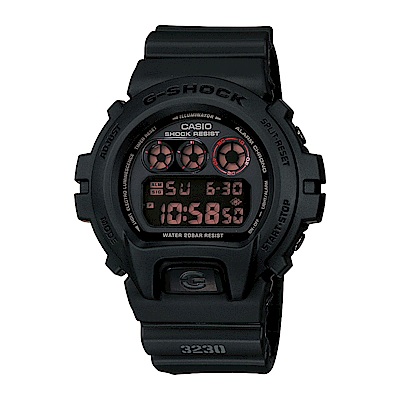 CASIO卡西歐 G-SHOCK黑色基本款DW-6900MS-1 50mm