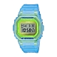 CASIO卡西歐 G-SHOCK 水藍x漸層黃綠 半透明系列 DW-5600LS-2_42.8mm product thumbnail 1