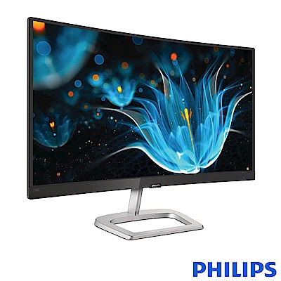 PHILIPS 248E9QHSB 24型(寬) 曲面液晶顯示器