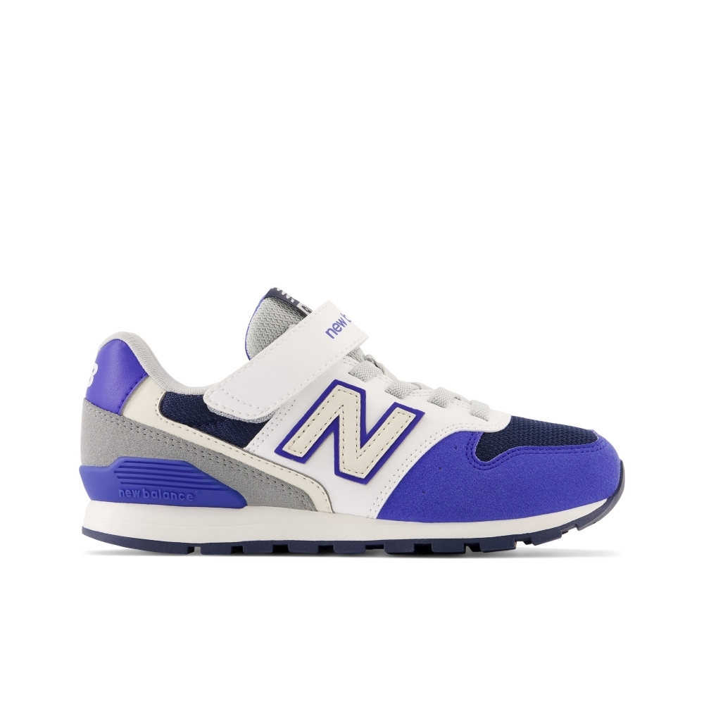 NEW BALANCE NB 運動鞋 童鞋 中童 兒童 魔鬼氈 藍白灰 YV996XJ3 (C4533)