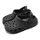 Crocs 童鞋 Duet Max II Clog 中童 黑 渦輪克駱格 魔鬼氈 可調節 涼拖鞋 卡駱馳 208774001 product thumbnail 1