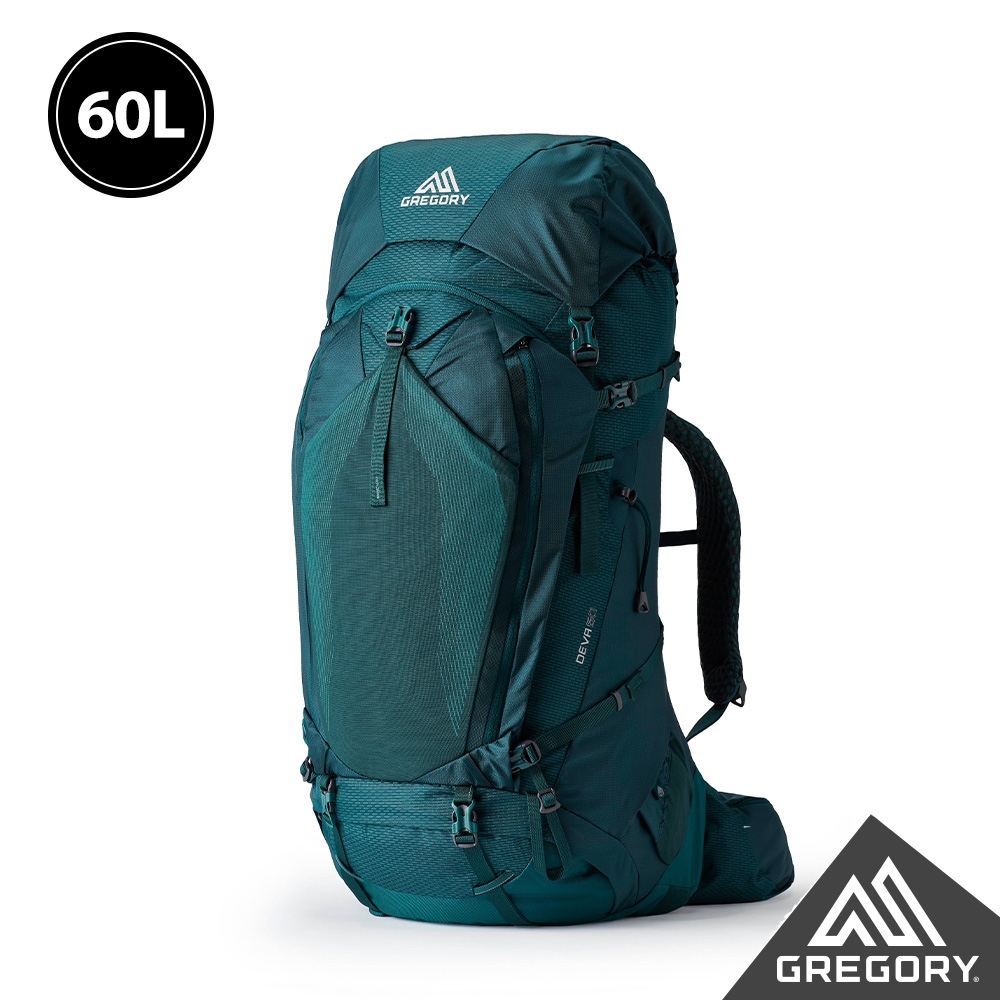 Gregory 女 60L DEVA登山背包 翡翠綠