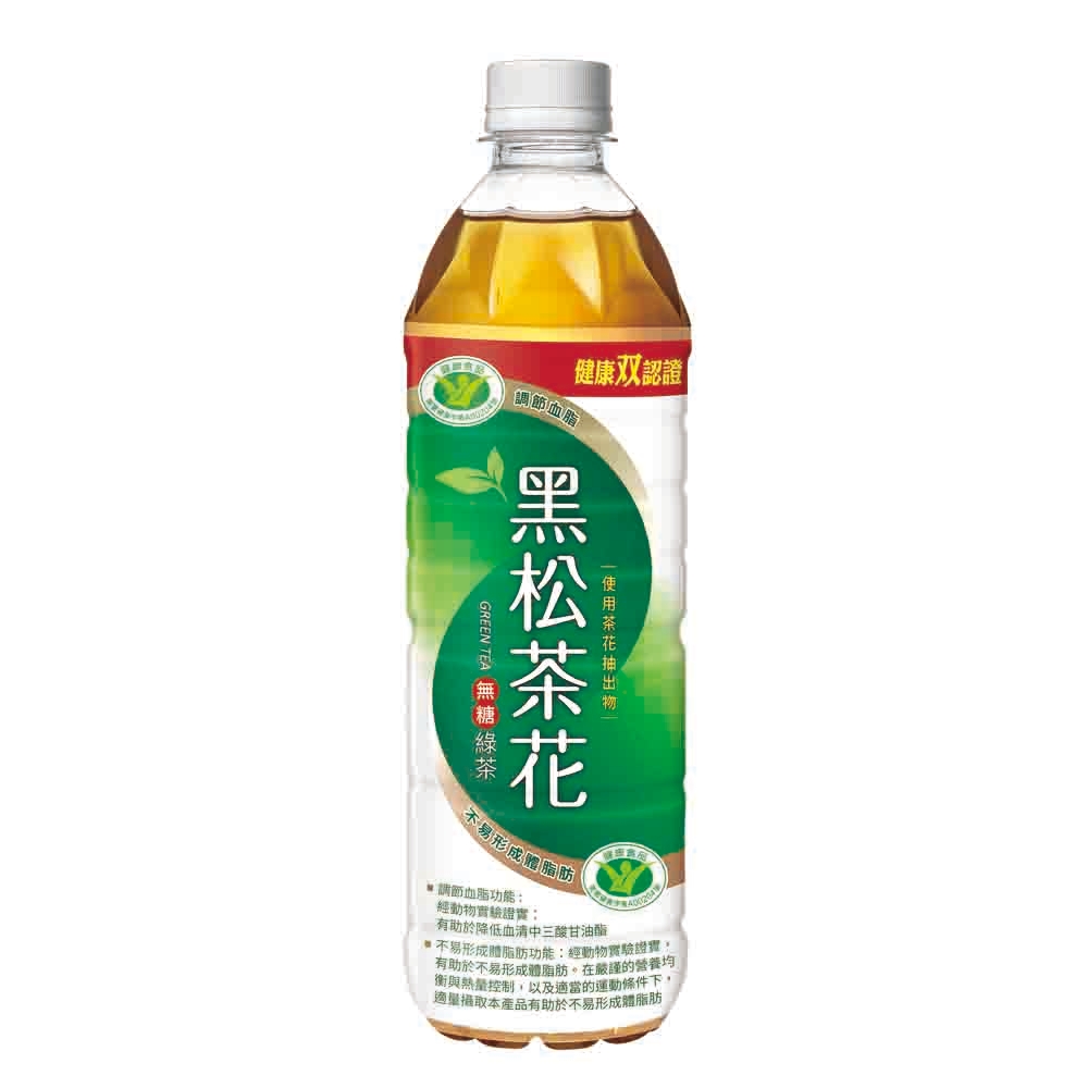 黑松 黑松茶花綠茶(580mlx24入)