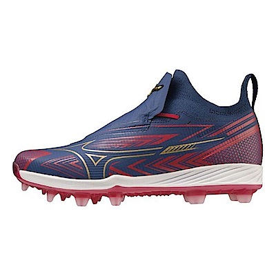 Mizuno Lightrevo Pro GS TPU [11GP230029] 男 棒壘球鞋 膠釘鞋 運動 訓練 藍紅