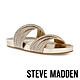 STEVE MADDEN-JOURNEE 交疊鑽面雙帶拖鞋-金色 product thumbnail 1