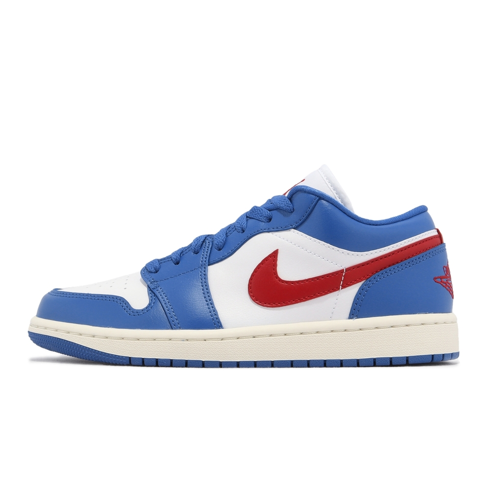 Nike Wmns Air Jordan 1 Low 藍紅女鞋男鞋AJ1 Sport Blue 喬丹DC0774