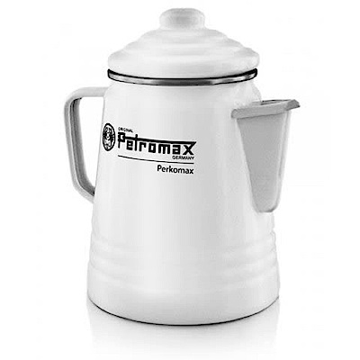 Petromax Perkomax 琺瑯咖啡壺9杯份 白