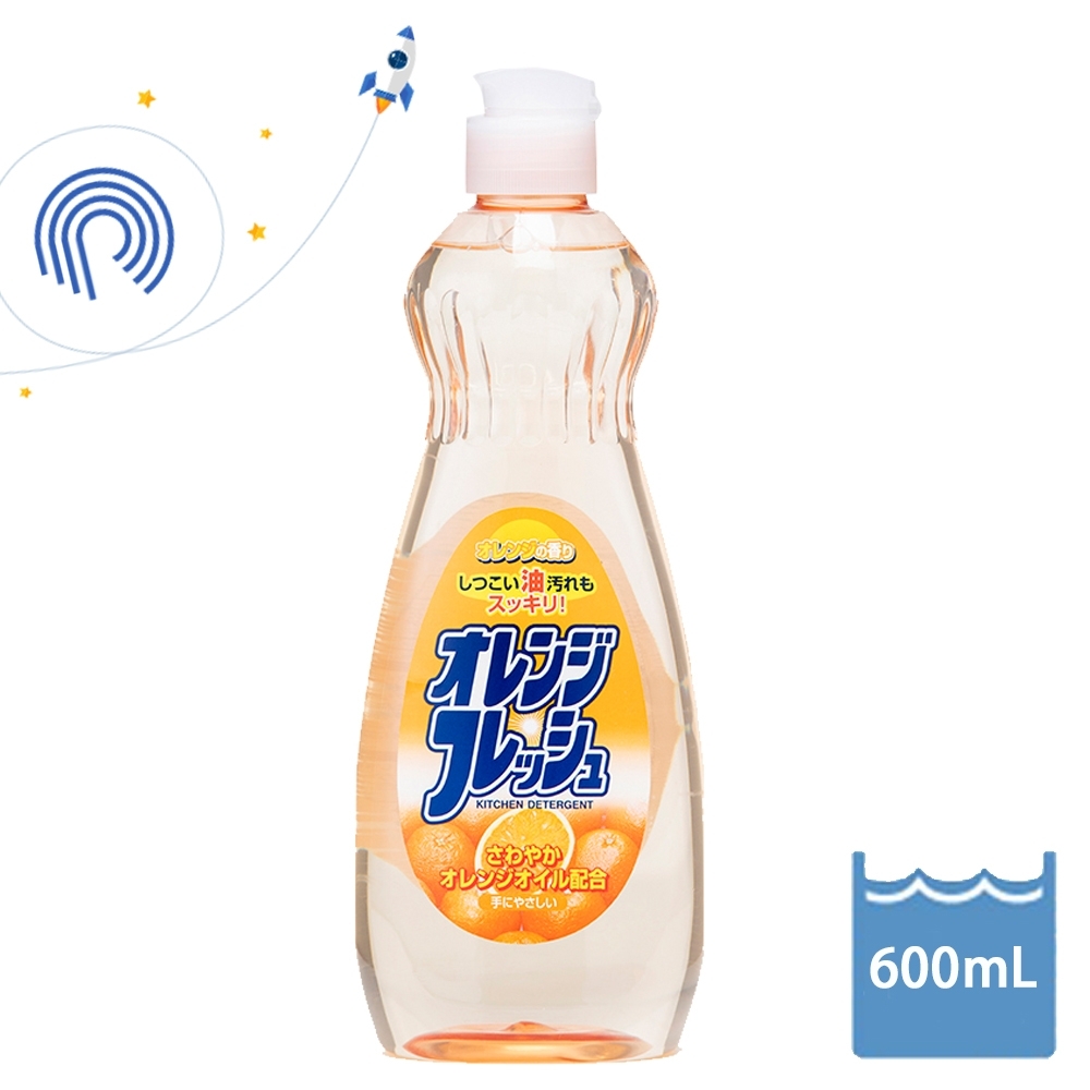 日本製Rocket火箭中性洗碗精-柑橘-600ml