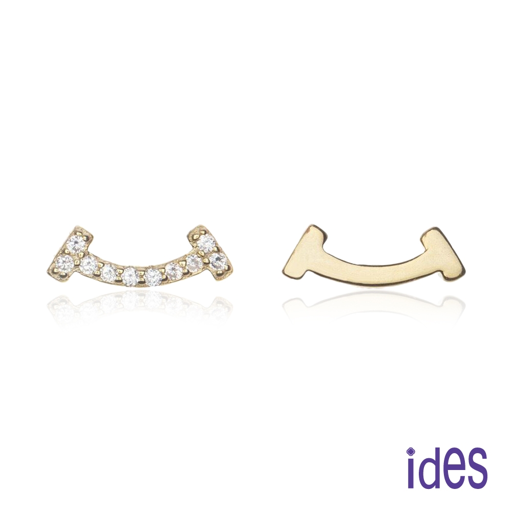 ides愛蒂思 輕珠寶時尚設計耳環/微笑
