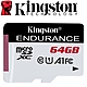 Kingston 金士頓 64GB microSDXC U1 A1 C10 高效耐用 記憶卡 SDCE/64GB product thumbnail 1