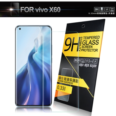 NISDA for vivo X60 鋼化9H玻璃保護貼-非滿版