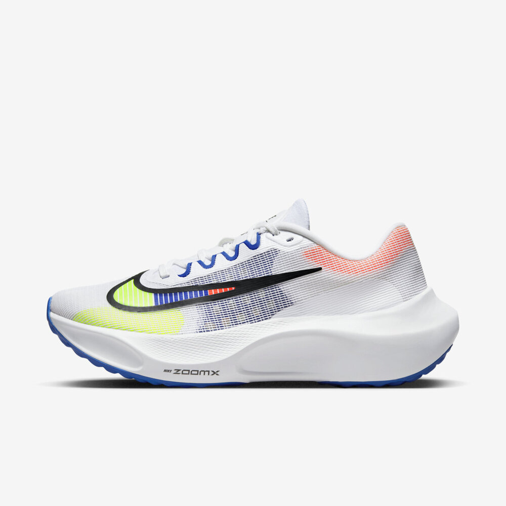 Nike Zoom Fly 5 PRM [DX1599-100] 男 慢跑鞋 運動 訓練 路跑 透氣 緩震 舒適 白藍