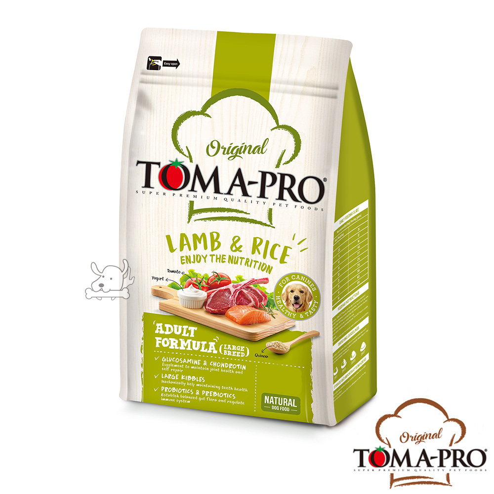 TOMA PRO 優格 骨關節強化 羊肉+米 大顆粒 成犬 飼料 3公斤