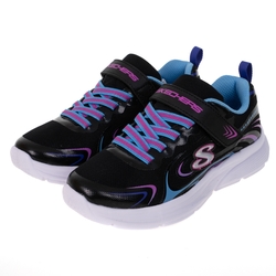 SKECHERS 女童系列 WAVY LITES - 303520LBKMT