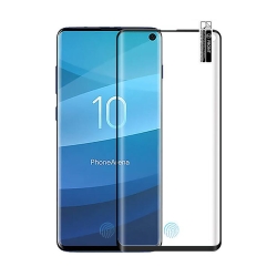 QinD SAMSUNG Galaxy S10e 熱彎滿版保護貼(非玻璃)