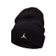 NIKE 帽子 毛帽 運動 中性款 喬丹 U J PEAK BEANIE ESS 黑 FN4672-010 product thumbnail 1