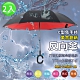 【Lebon life】雙色雙層C型反向傘/2入(反向雨傘) product thumbnail 1