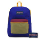 JANSPORT EXPOSED 後背包-藍/芥末黃 product thumbnail 1