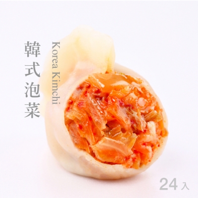 果貿吳媽家  韓式泡菜鮮肉水餃(1盒/24入)