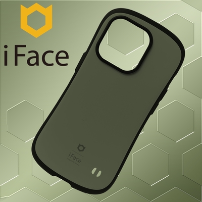 日本 iFace iPhone 14 Pro First Class 抗衝擊頂級保護殼 - 軍綠色