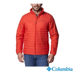 Columbia哥倫比亞 男款-立領外套-橘紅 UWE04490AH / S23