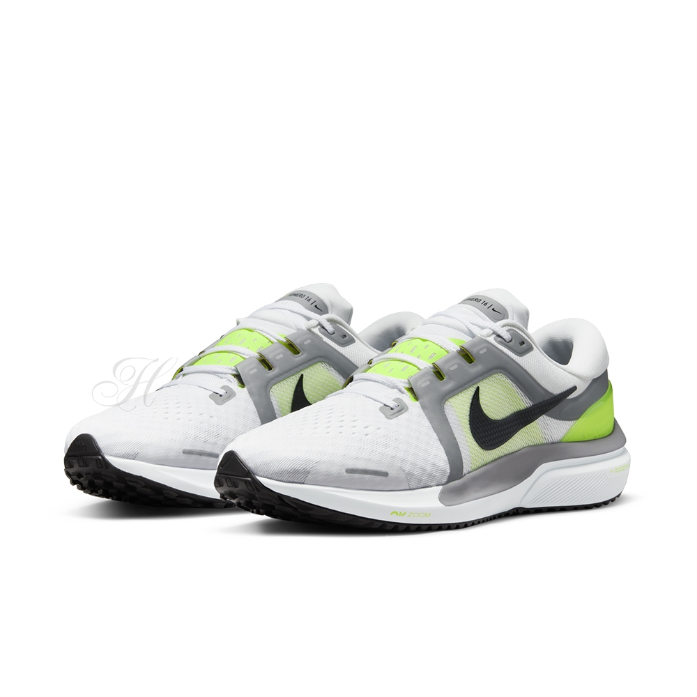 NIKE 運動鞋 慢跑鞋 緩震 男鞋 白灰黃 DR9878100 AIR ZOOM VOMERO 16