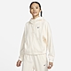 NIKE AS W NK ONE TF FZ HOODIE POLAR 女休閒外套-米色-FB5639110 product thumbnail 1