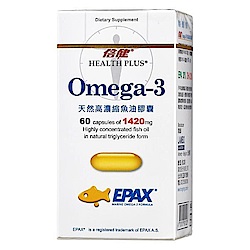 倍健 Omega-3 天然高濃縮魚油膠囊 60粒