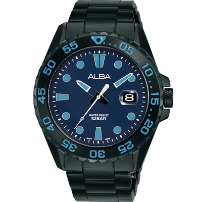 ALBA 雅柏 活力街頭時尚腕錶(VJ42-X322B)AS9N27X1