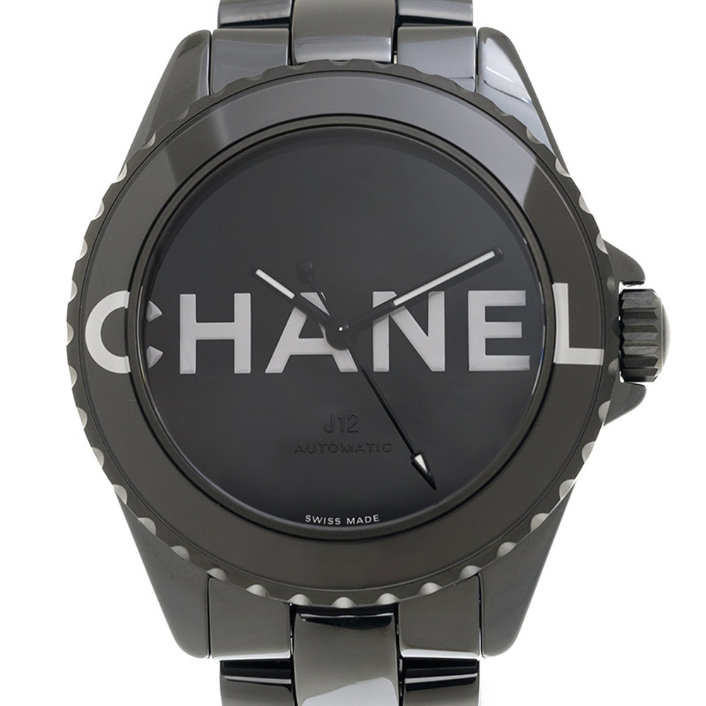 CHANEL 香奈兒(H7418) J12限量推出自動上鍊款x黑x38mm