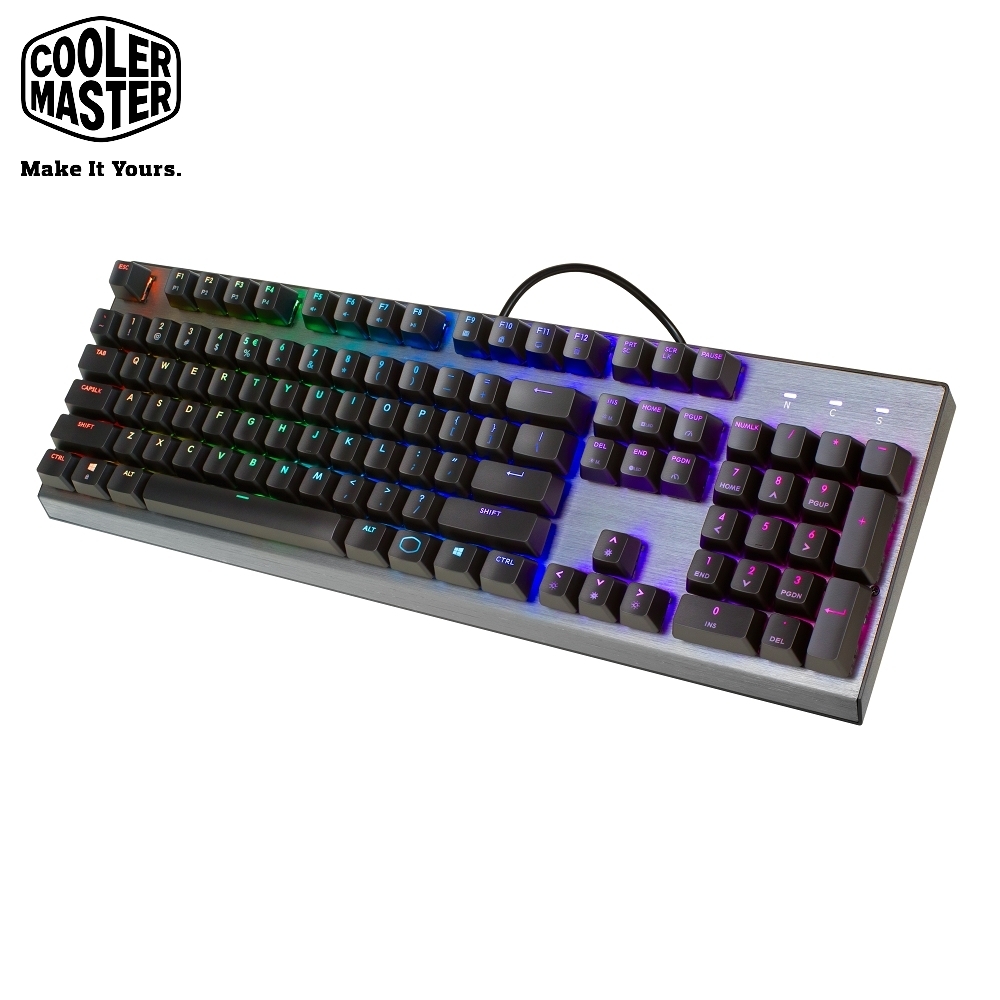 Cooler Master CK350 機械式 RGB 電競鍵盤 (青軸)
