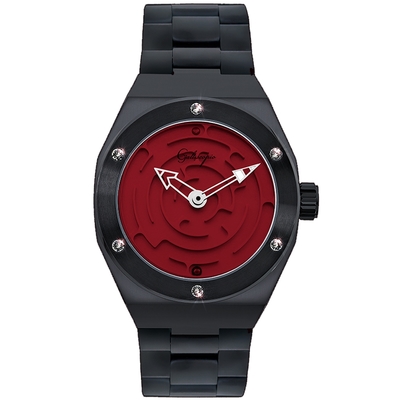 Galtiscopio迦堤 迷宮系列 簡約時尚腕錶 53mm/MZBRS215BSS