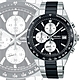 SEIKO 精工 CS系列 計時碼錶 三眼潮男腕錶-黑面41mm SBTR043J/8T67-00Y0D_SK028 product thumbnail 1