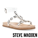 STEVE MADDEN-DAFT-S 透明鑽飾繞踝平底涼拖鞋-透明 product thumbnail 1