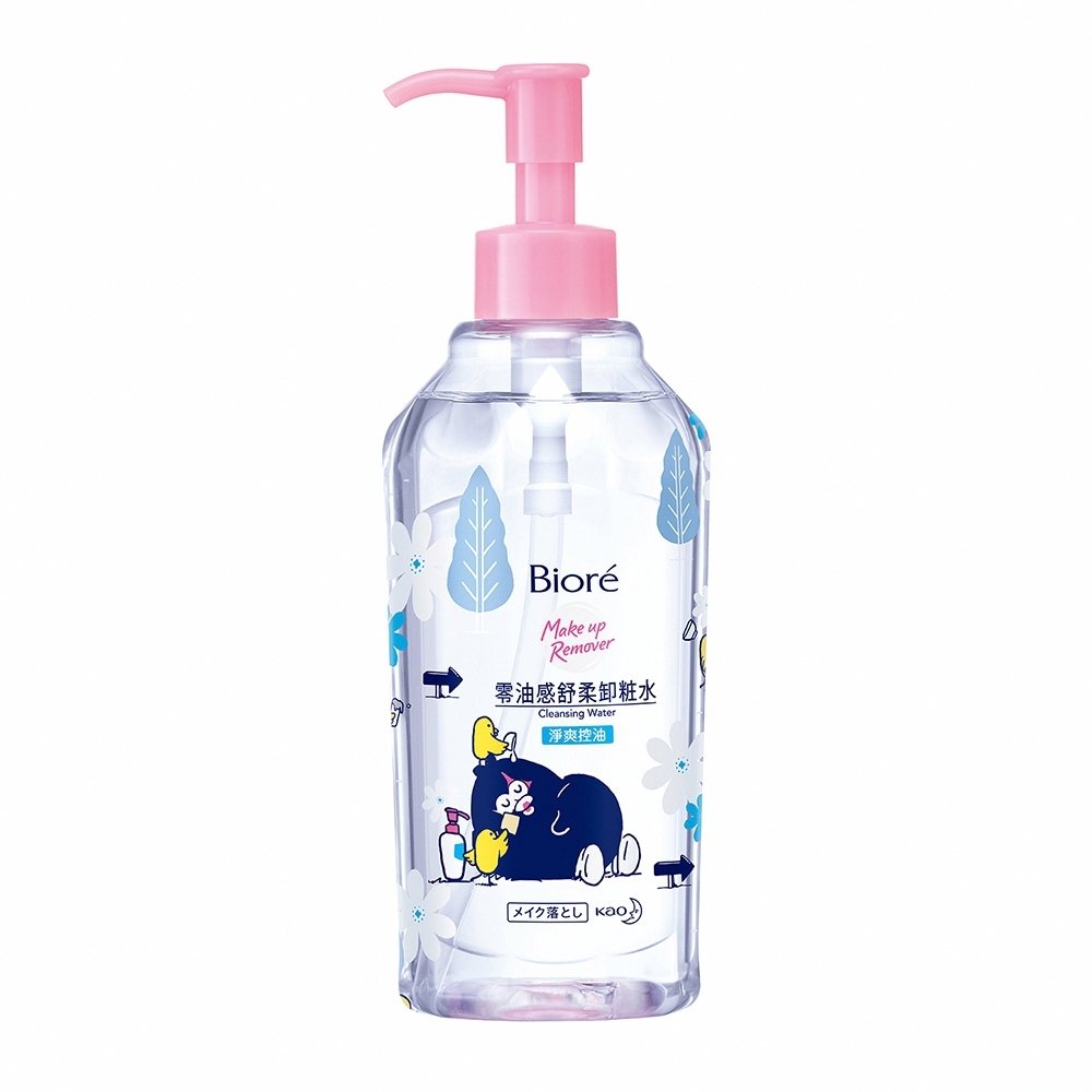 Biore 蜜妮 零油感舒柔卸妝水_ 淨爽控油型(300ml)(奧樂雞聯名款)