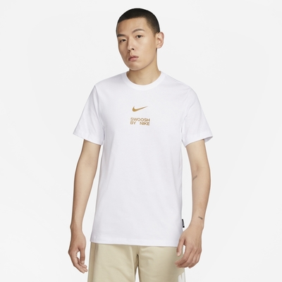 Nike AS M NSW TEE BIG SWOOSH LBR 男短袖上衣-白-FD1245100