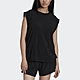 adidas 背心 女款 短袖上衣 運動 三葉草 國際碼 TANK TOP 黑 HE4955 product thumbnail 1