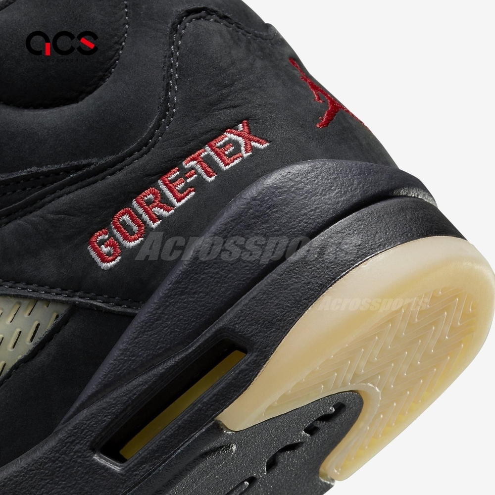 Nike Wmns Air Jordan 5 Retro Gore Tex Off Noir 女鞋AJ5 黑DR0092