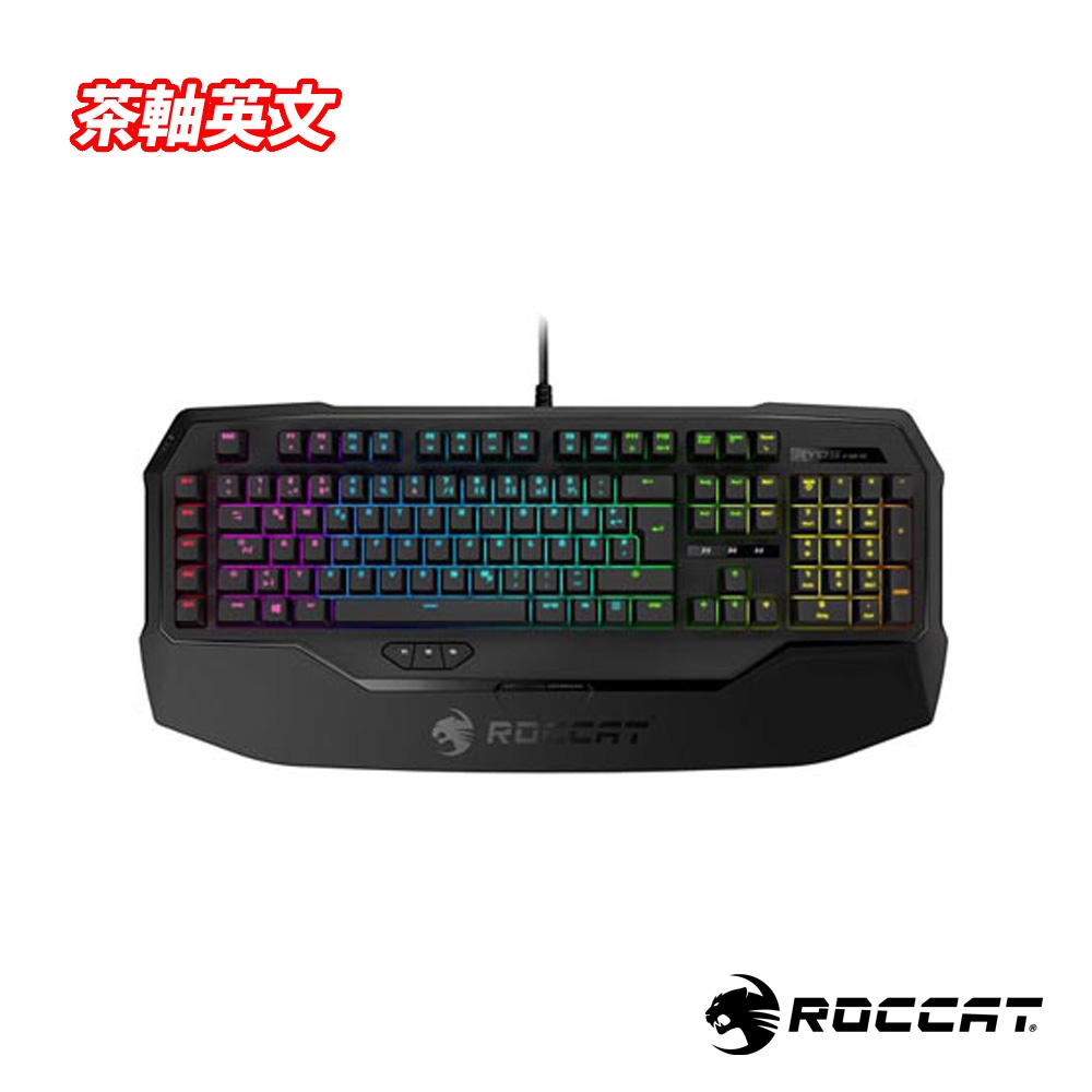 【ROCCAT】ROCCAT Ryos MK FX RGB機械鍵盤 茶軸 英文