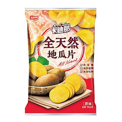 卡迪那 全天然地瓜片-原味(70g)