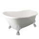 【I-Bath Tub精品浴缸】維多利亞-香榭白(150cm) product thumbnail 1